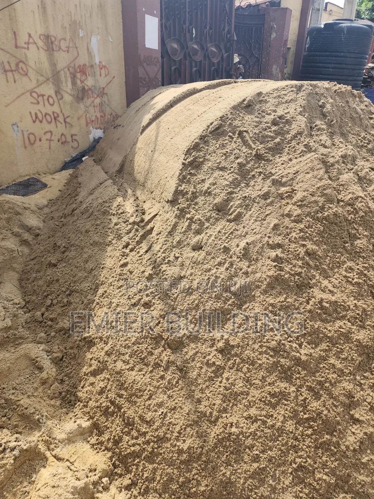 Sharp Sand 20 Tons Delivered