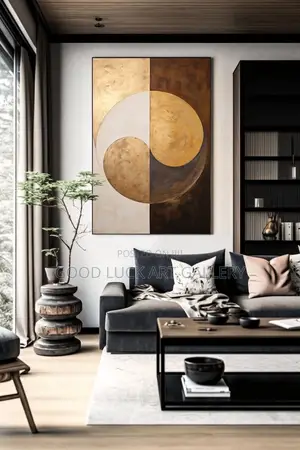 Abstract Yin Yang Wall Art