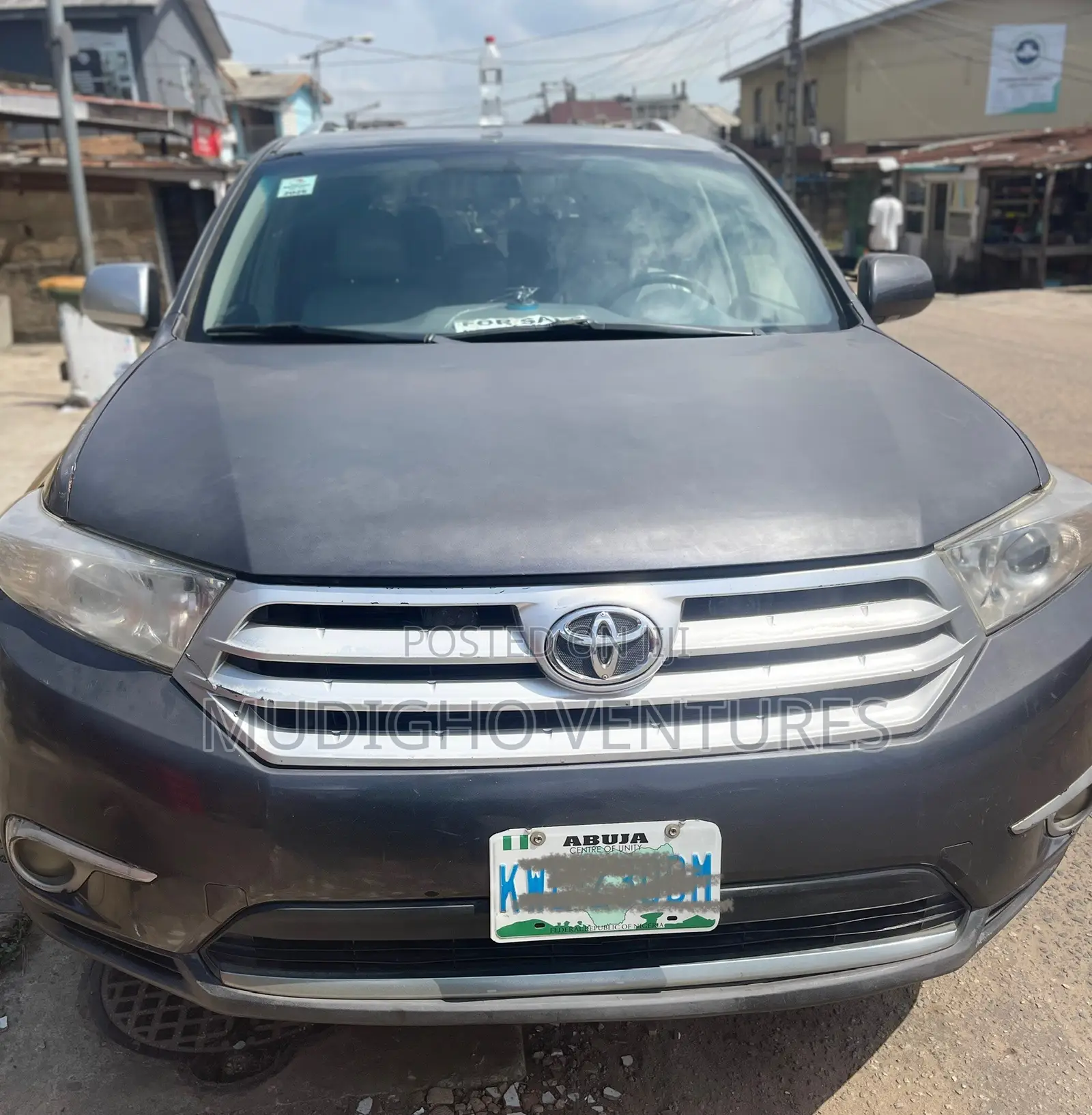 Toyota Highlander Limited 2010 Gray