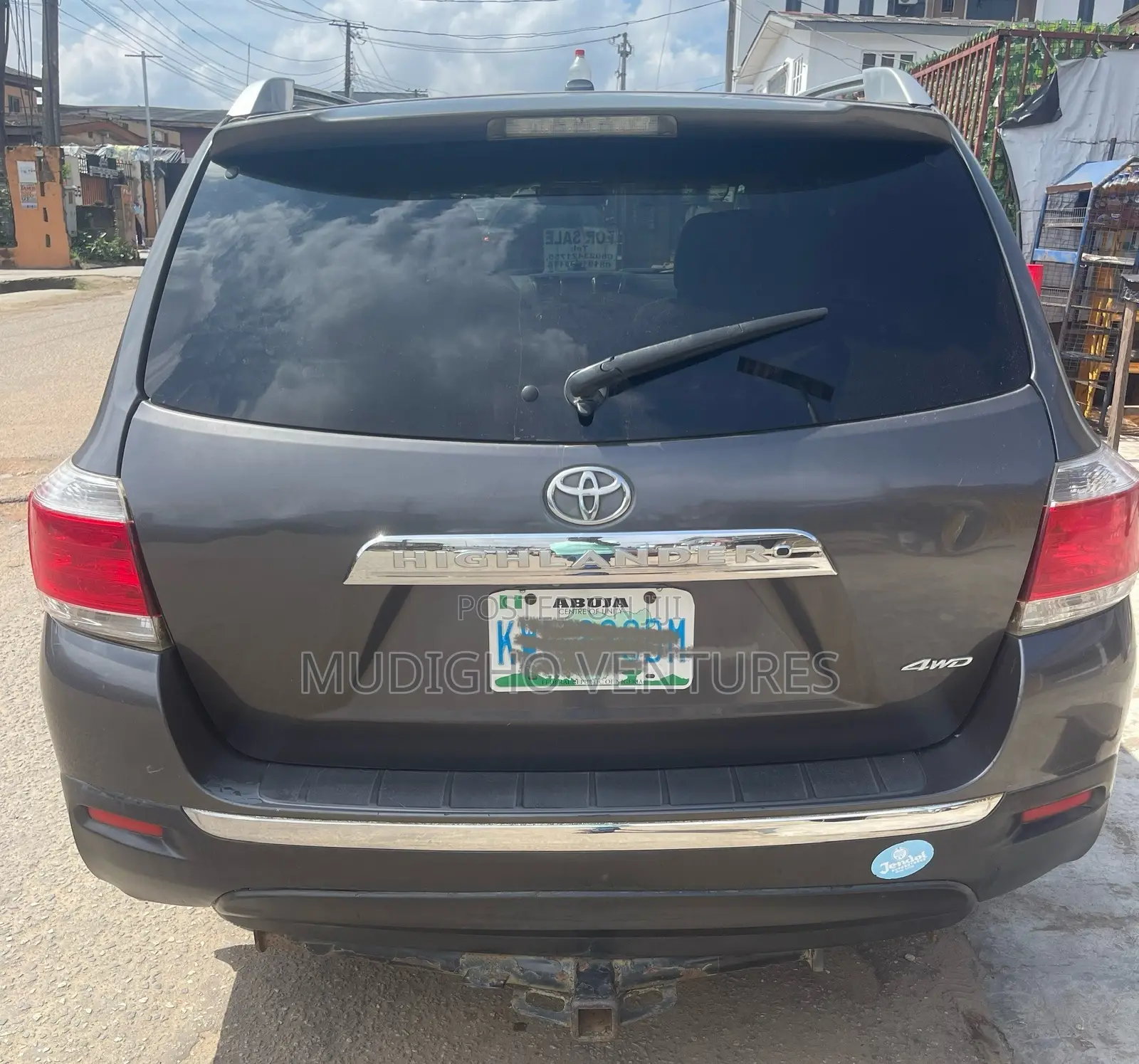 Toyota Highlander Limited 2010 Gray