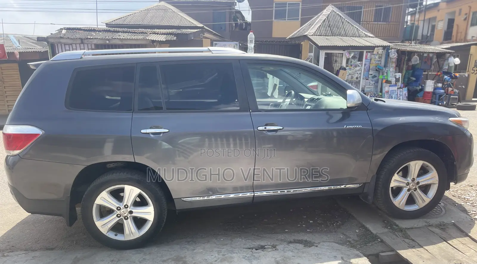 Toyota Highlander Limited 2010 Gray