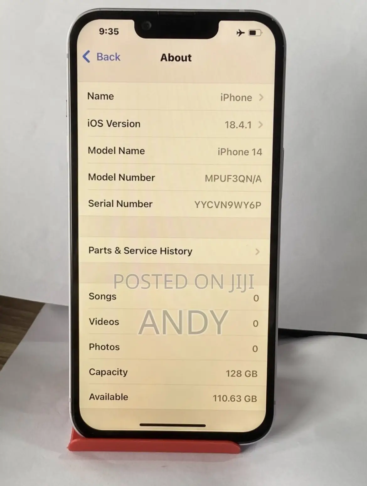 Apple iPhone 14 128 GB White