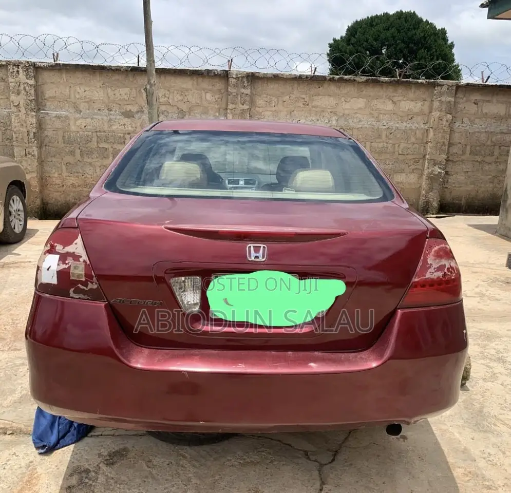 Honda Accord 2007 Red