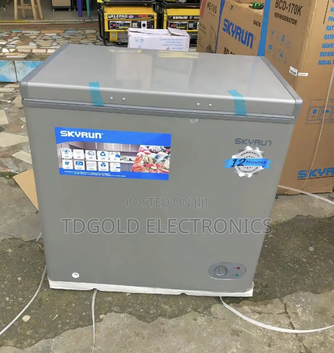 Skyrun 200l Chest Freezer