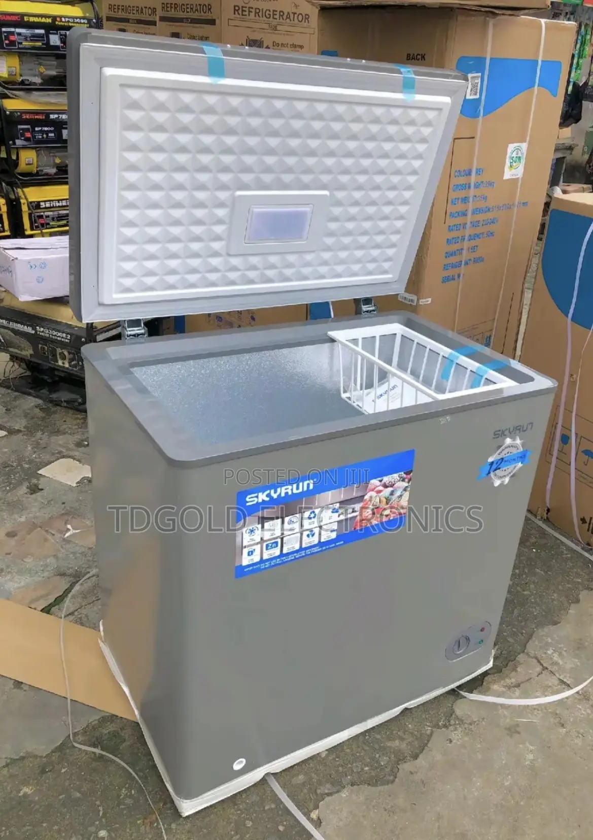 Skyrun 200l Chest Freezer