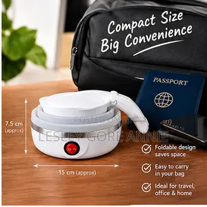 Foldable Electric Kettle – Portable Travel Kettle
