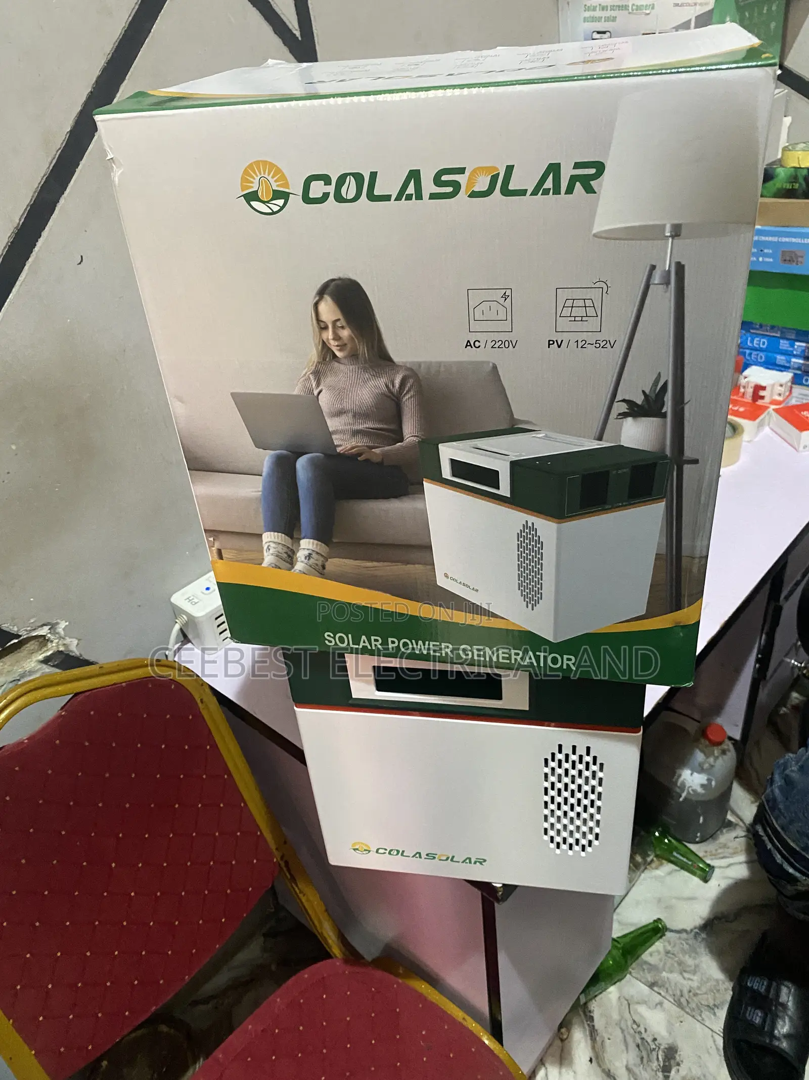 2000w of Cola Solar Generator Available