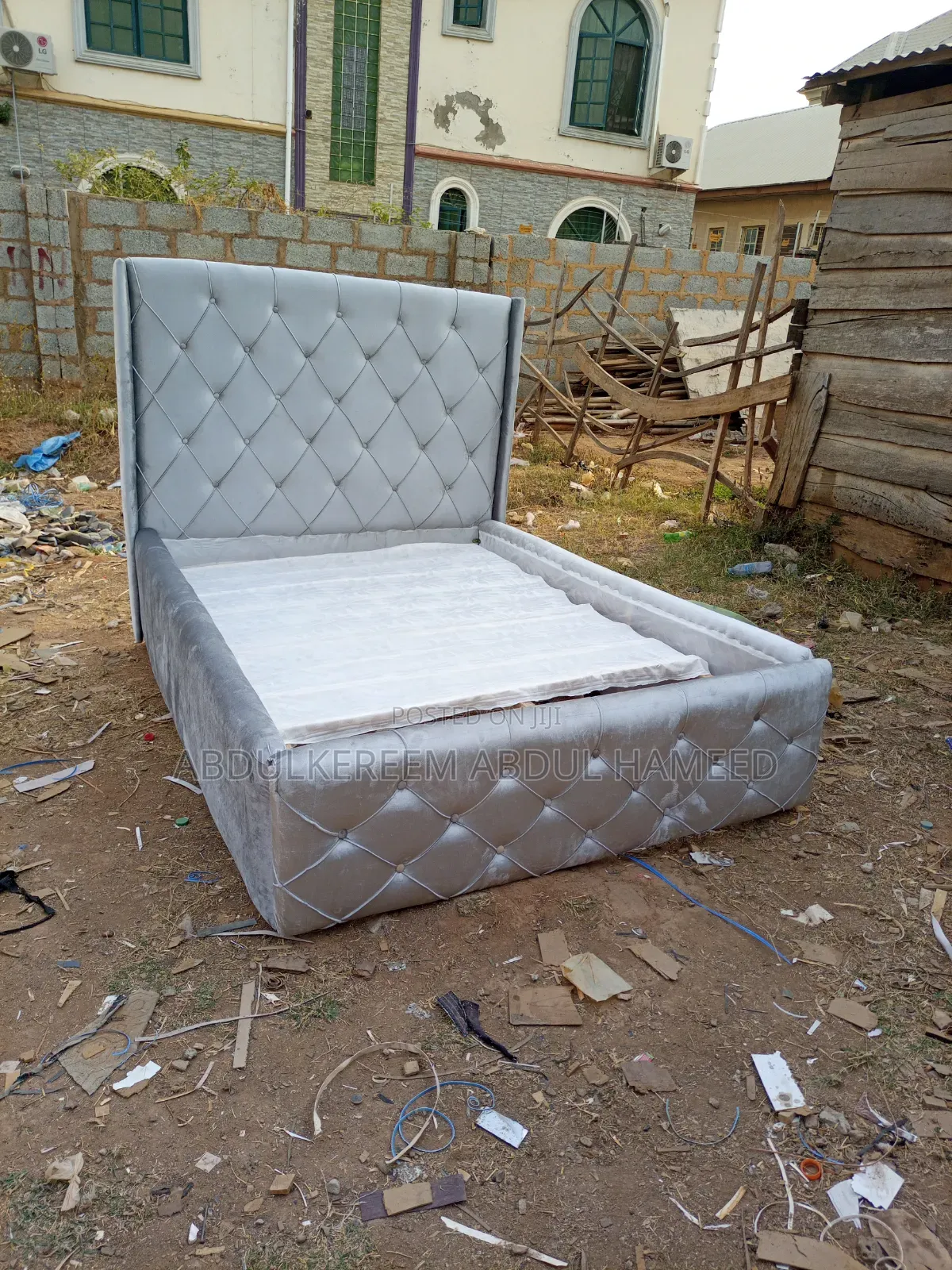4 by 6 Padded Bed Frame With Good Material