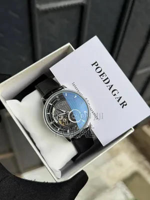 Automatic Poadagar Leather Watch