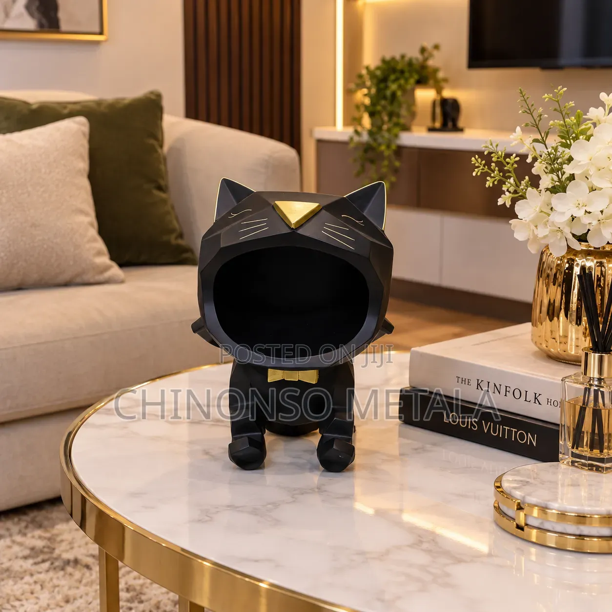 Multipurpose Cat Decor Piece