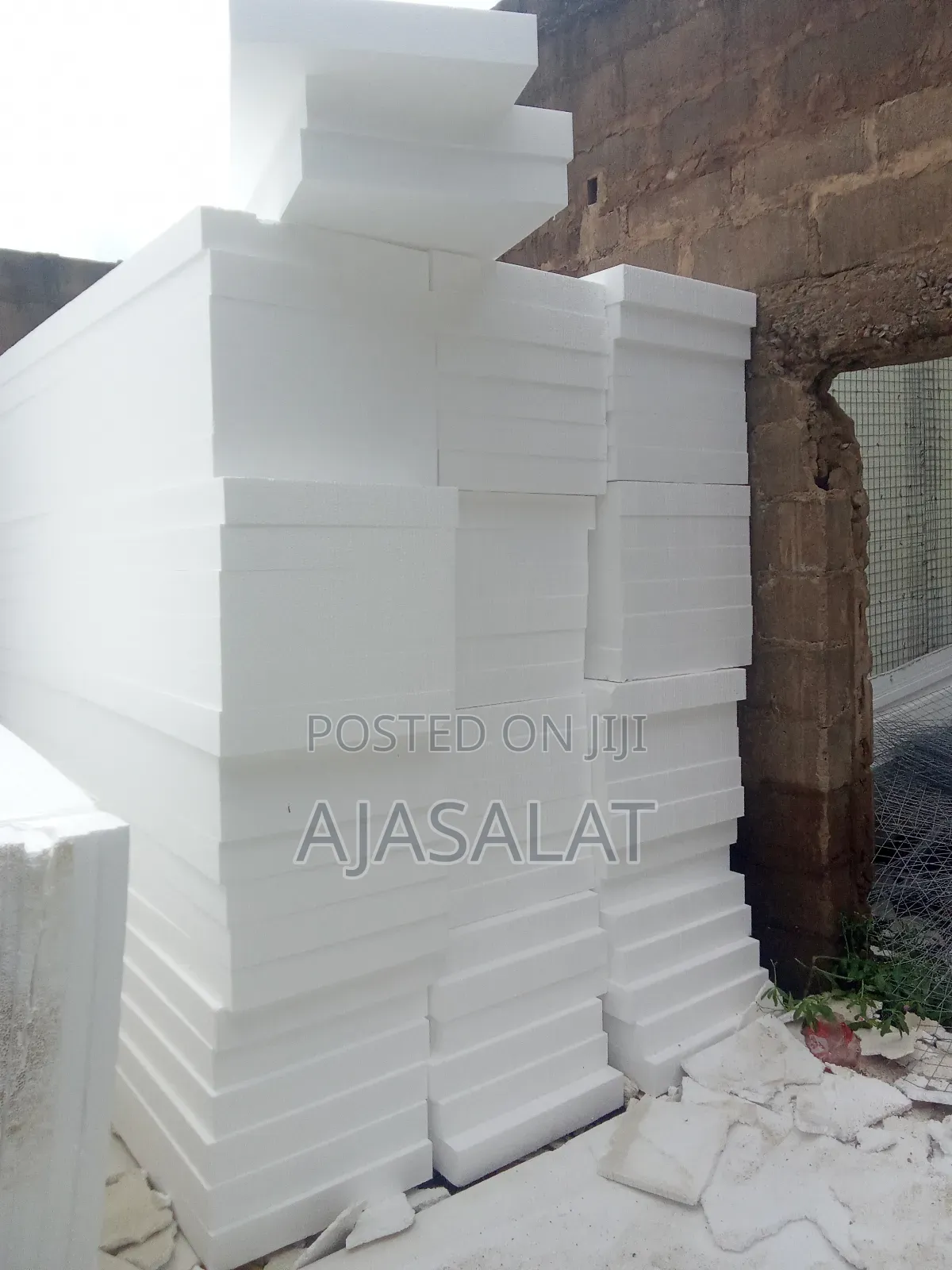 Polystyrene Foam and Parapet