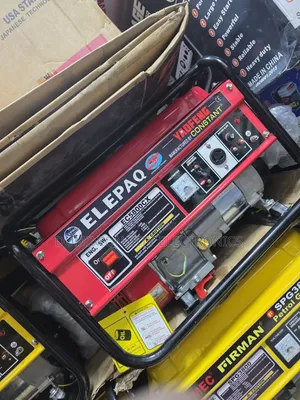 Elepaq Constant Petrol Generator Ec5800cx 100% Copper Coil 3.5kva