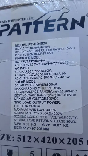 4kva 24v Pattern Hybrid Solar Inverter