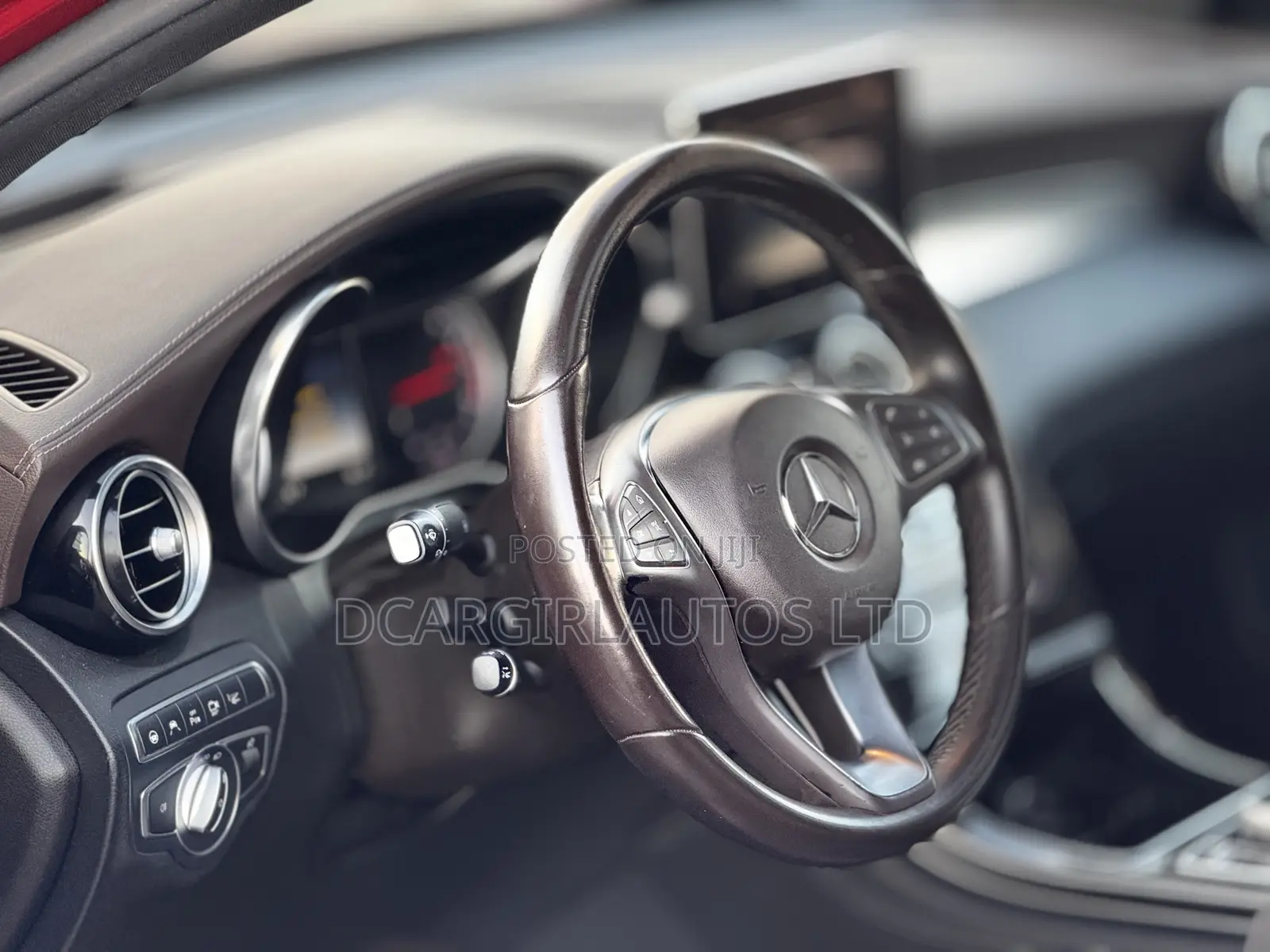 Mercedes-Benz GLC-Class 2017 Red