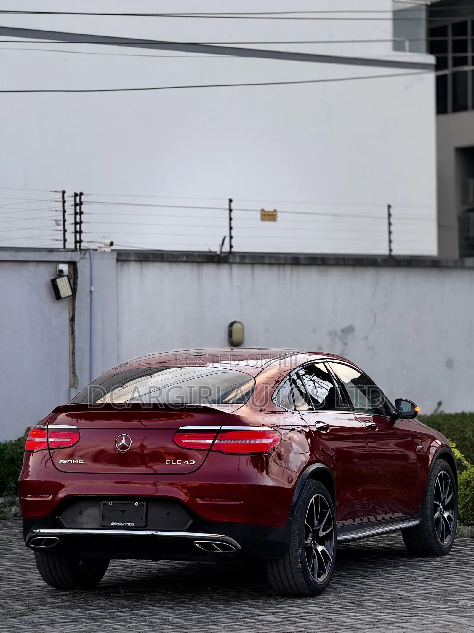 Mercedes-Benz GLC-Class 2017 Red