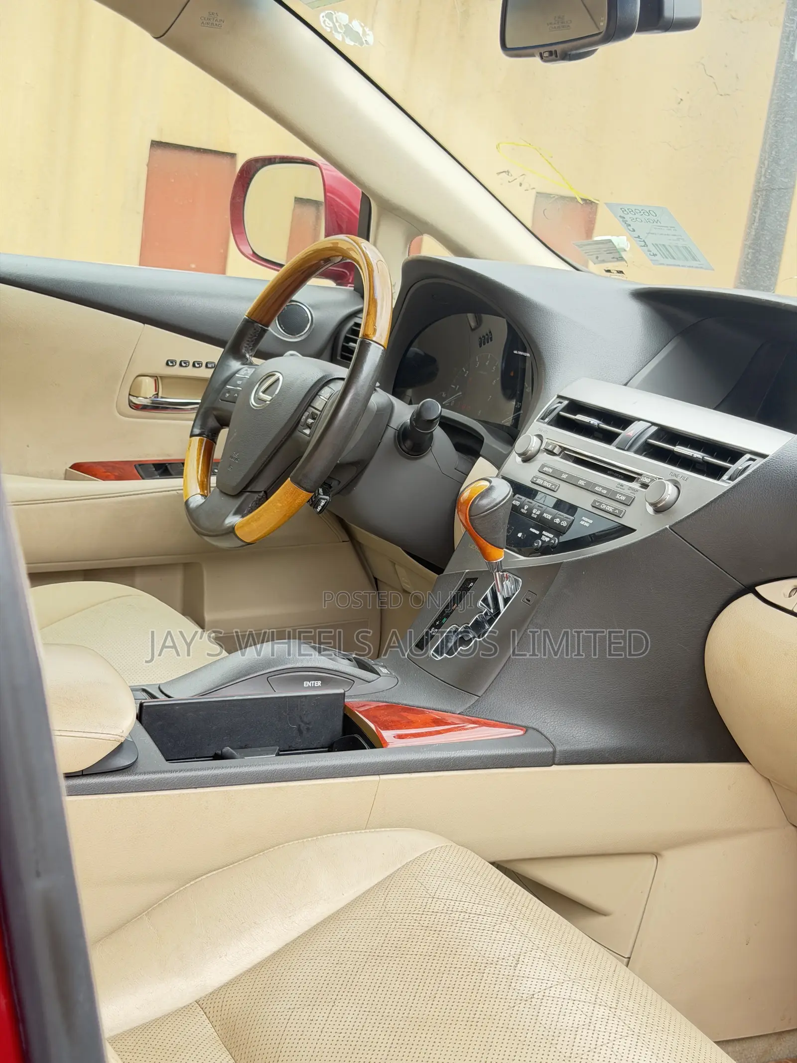 Lexus RX 350 2010 Red