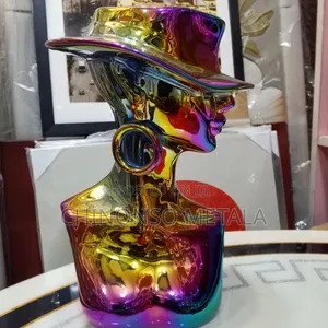 Multi Colored Abstract Lady Decor Piece