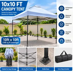 10by10 Foldable Canopy Tent