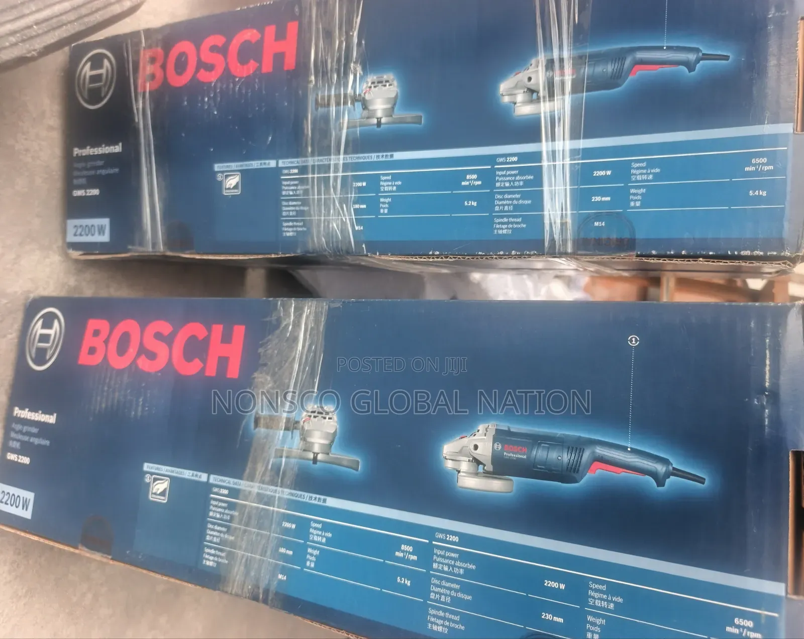 9" Bosch Grinder