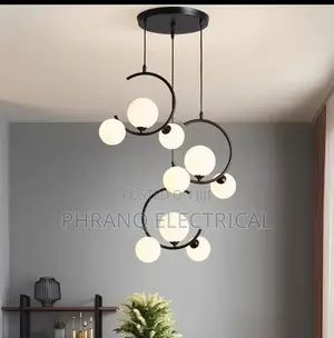 Simple Glass Chandeliers Modern Led Pendant Light