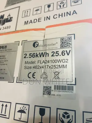 Felicity Lithium Battery 2.5kwh 24v
