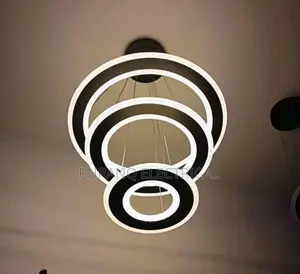 Nordic Modern High-Light 3 Ring LED Chandelier