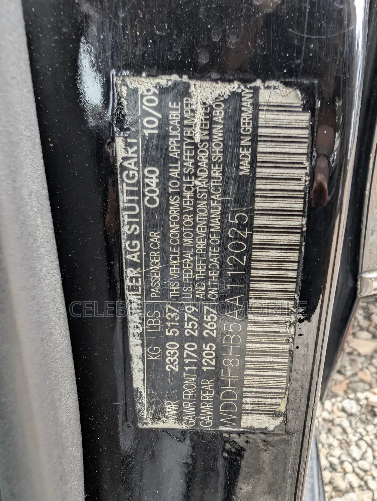 Mercedes-Benz E-Class 2010 Black