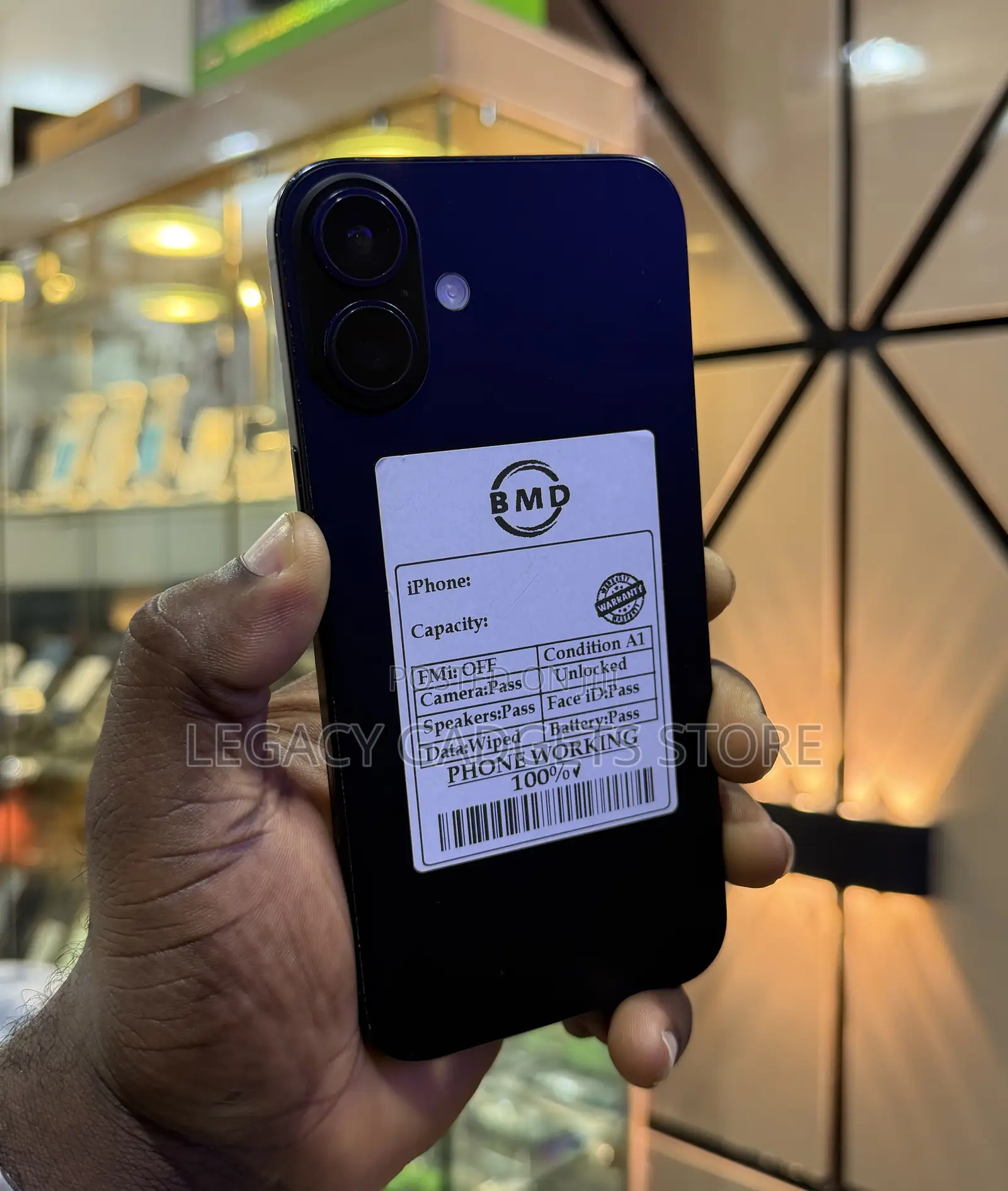 Apple iPhone 16 Plus 128 GB Black