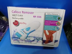 New Rechargeable Wet/Dry Electric Callous Remover (Model RF-555)