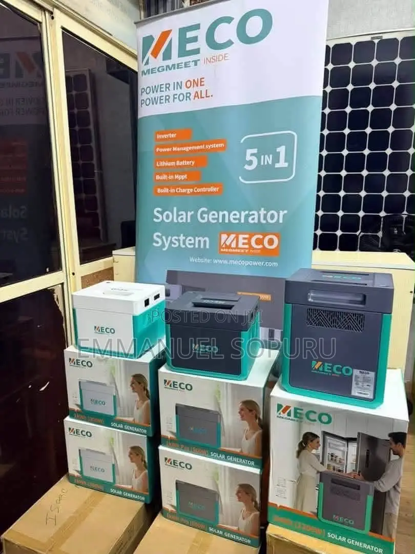Meco 2000kwh Solar Lithium Generator 1200w Output