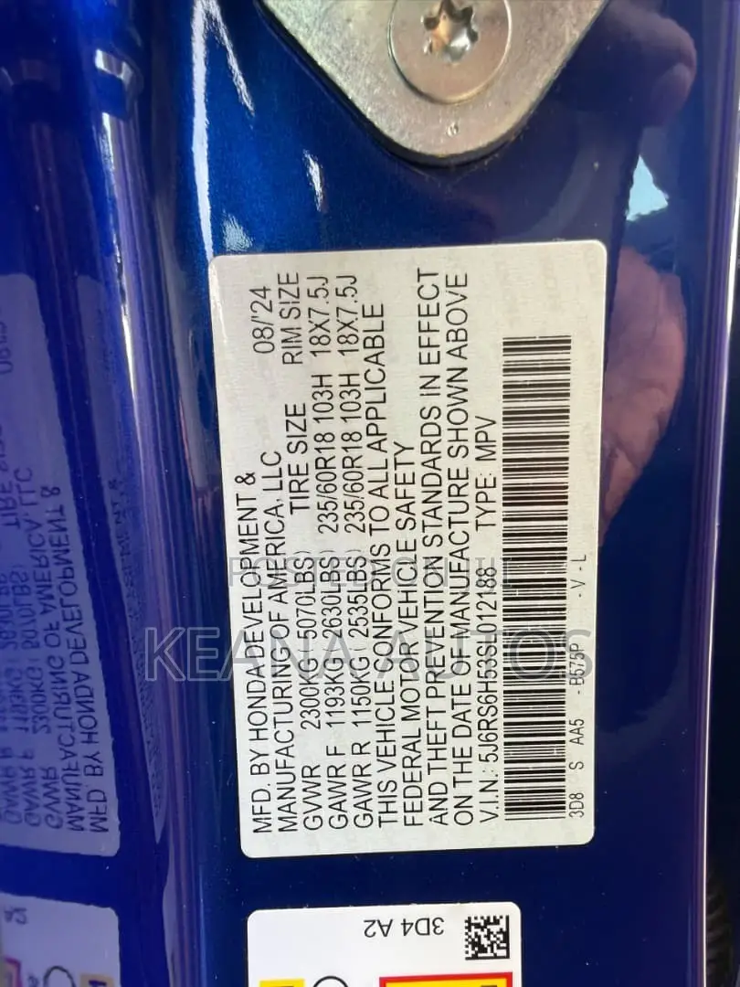 Honda CR-V 2025 Blue