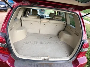 Toyota Highlander V6 2006 Red