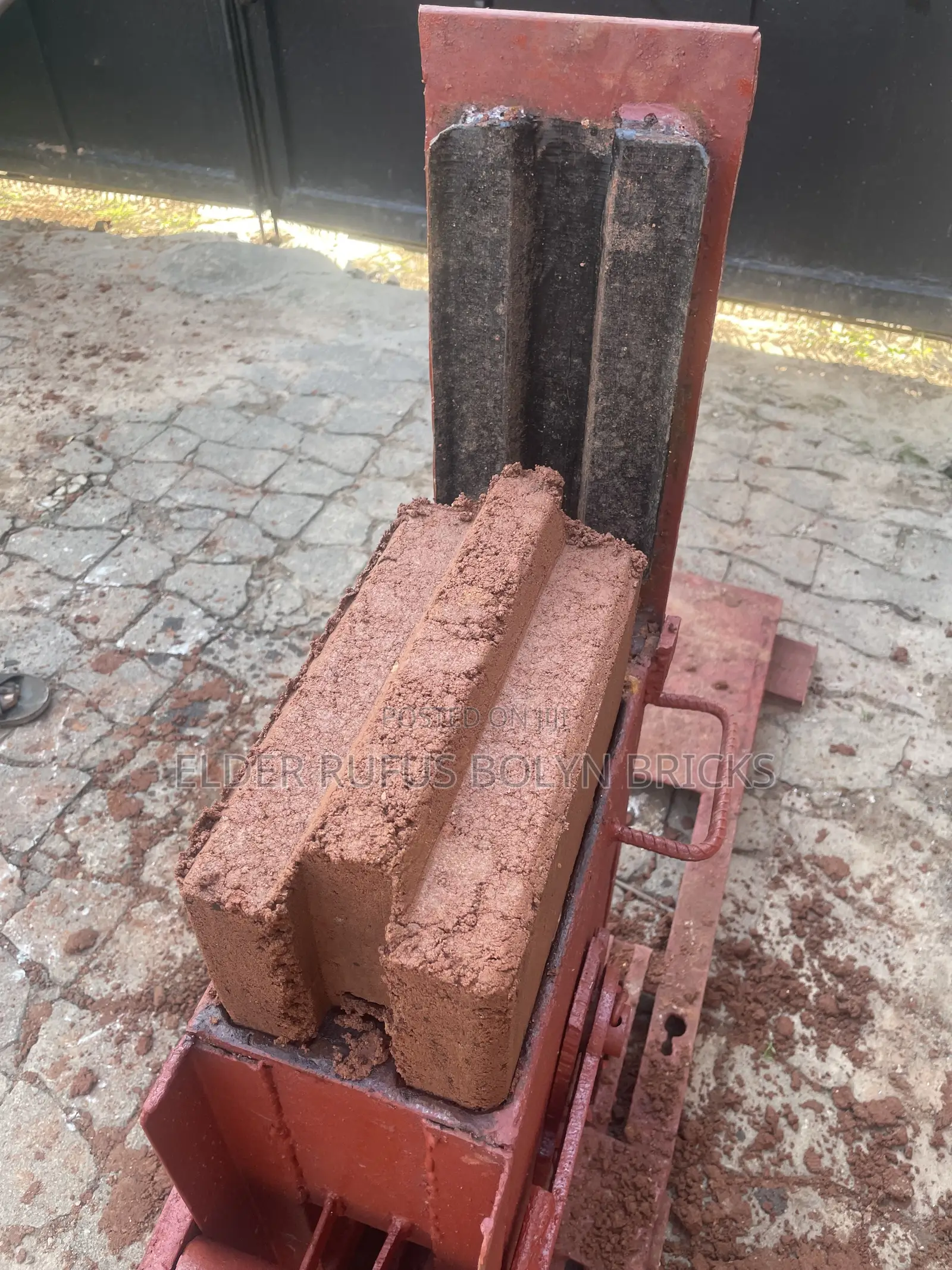 Hydraform 6inches-Dry Stack Brick Press Machine