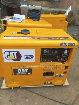 Powerful Cat 12.5kva Sound Proof Diesel Generator Pure COPPER COIL