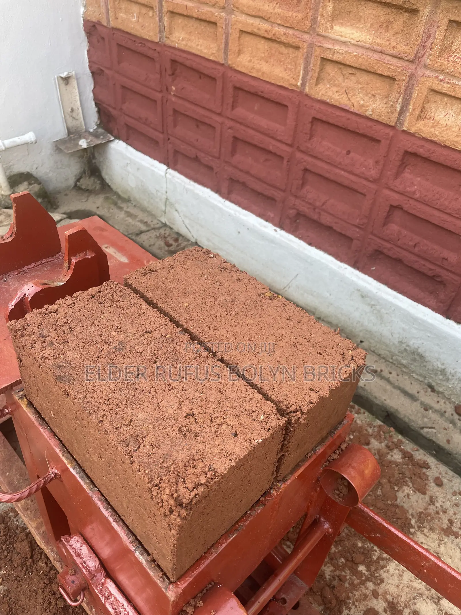 Clay Brick Press Machine;Makes 2bricks Per Time Manual/Multi Purpose