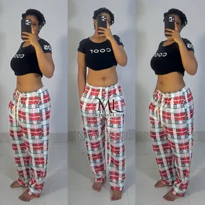 Premium Plaid Lounge/Pyjama Set 