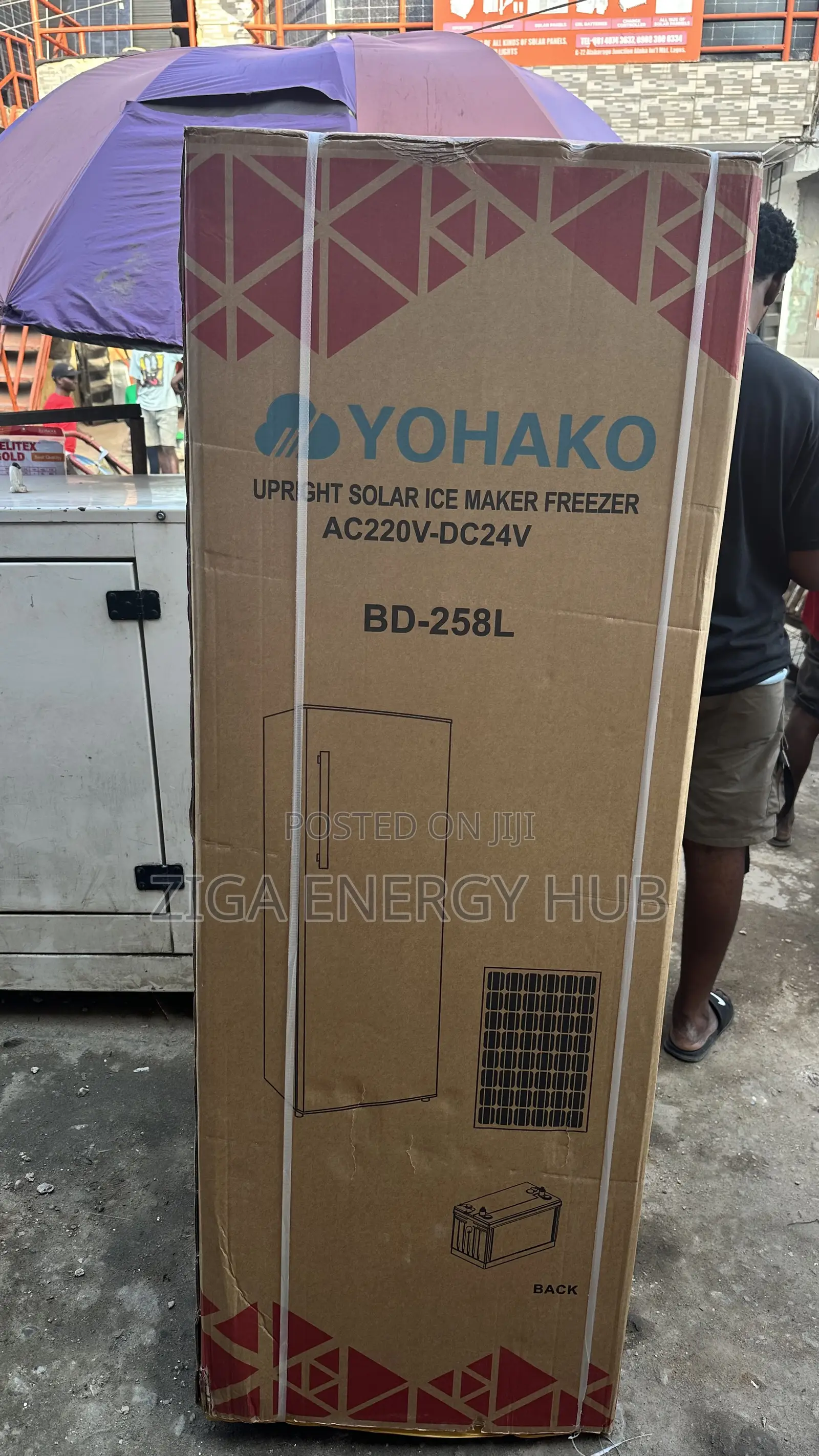 Solar Ice Maker 258 Liters