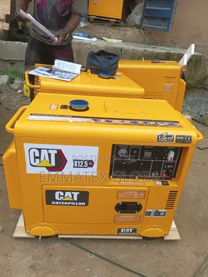 Our Original 12.5kva Sound Proof Generator 100  Cat Engine Tested