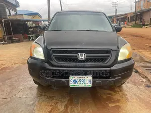 Honda Pilot EX-L 4x4 (3.5L 6cyl 5A) 2004 Black