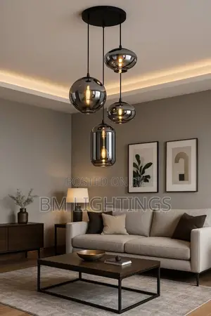 Luxury Dropping Chandelier (Glass Design)