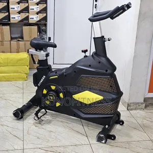 Commercial Spin Bike Electromagnetic 180kg Stepless Control