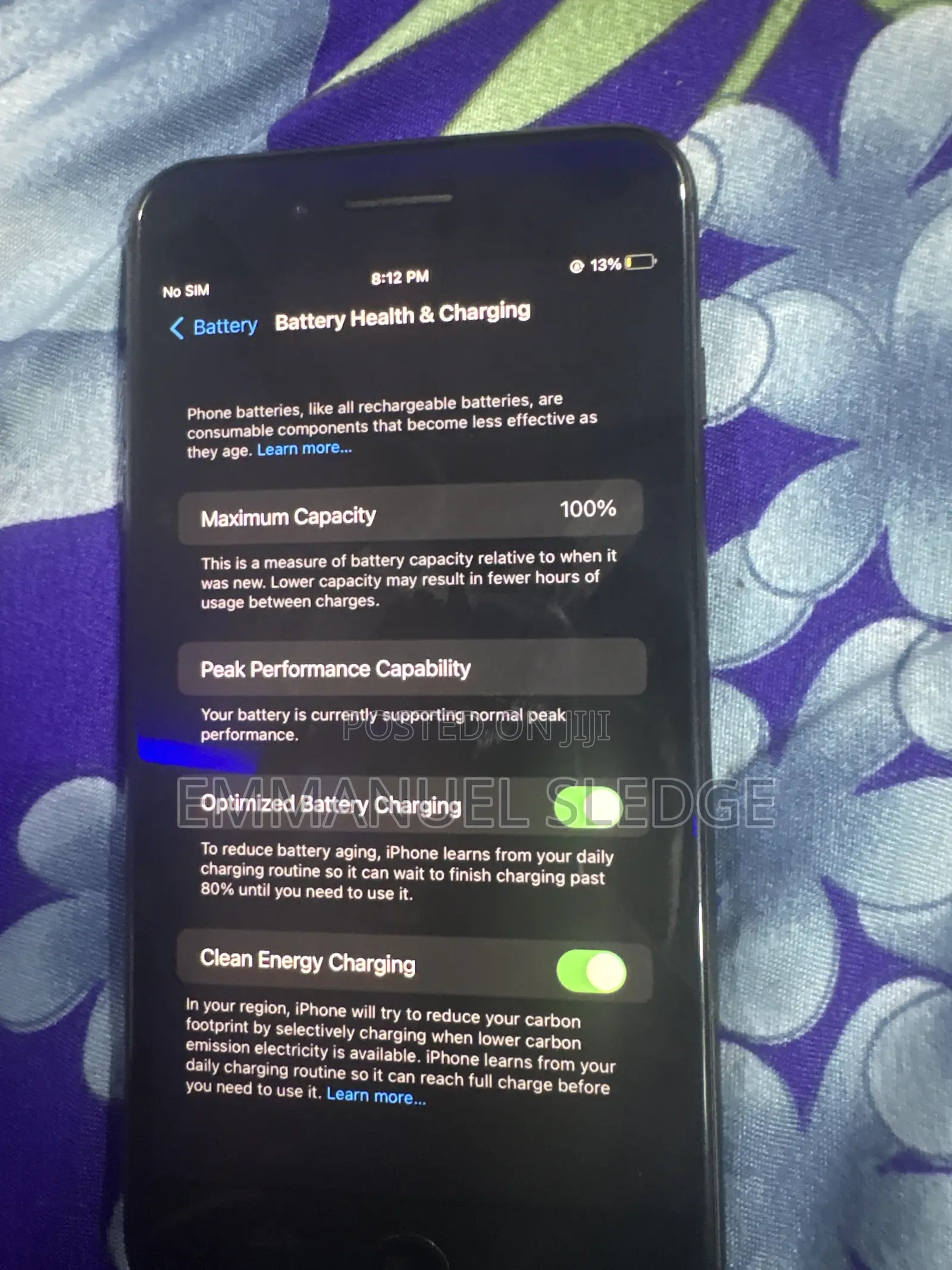 Apple iPhone 8 Plus 256 GB Black