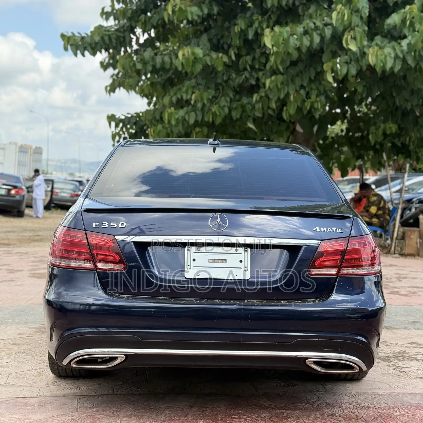 Mercedes-Benz E350 2014 Blue
