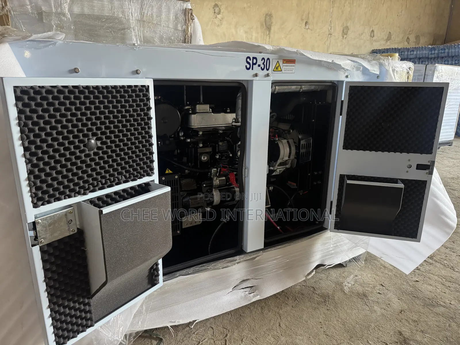 30kVA Original Perkins Silent/Soundproof Diesel Generator copper Coil