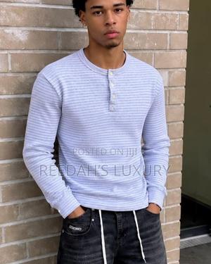 Essential Striped Henley Shirt