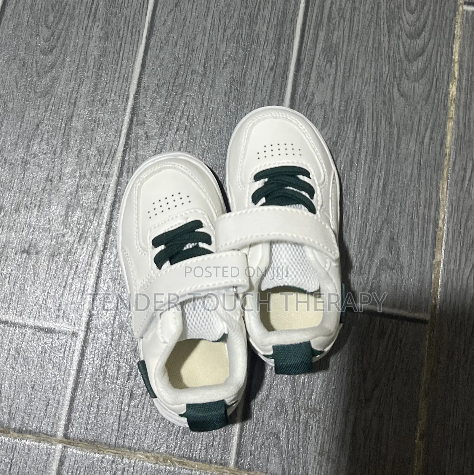 White Kids Sneakers