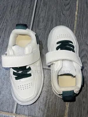 White Kids Sneakers