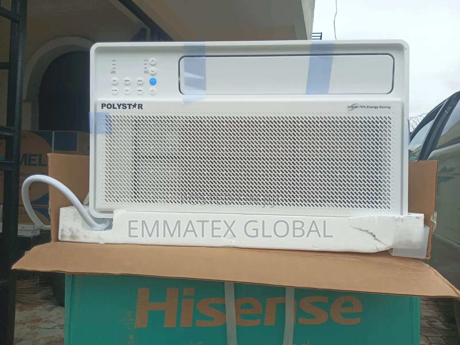 New 1.5hp Polystar Window Air Conditioner
