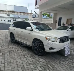 Toyota Highlander Limited 4x4 2008 White
