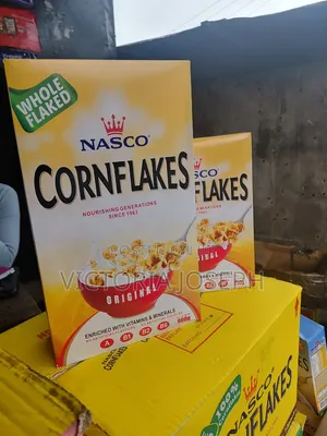 Original and Strawberry Nasco Cornflakes